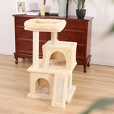 CAT TREE TOWER CONDOS HOUSE WITH SCRATCHERING POST