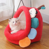 Cat bed ideas, Cozy bed for cats, pet bed, cat bed, cat house, indoor cat house, kitten, 