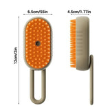 3-in-1 Electric Pet Brush Steam Groom Massage for Cats and Kittens - Pet Supplies Café