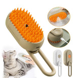 3-in-1 Electric Pet Brush Steam Groom Massage for Cats and Kittens - Pet Supplies Café