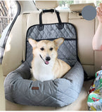 Dog Car Seat & Carrier 2-in-1 | Folding Pad, Thickened Bed for Travel & Home - Pet Supplies Café