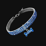 Bling Rhinestone Dog Collar Crystal Puppy - Pet Supplies Café