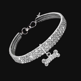 Bling Rhinestone Dog Collar Crystal Puppy - Pet Supplies Café