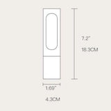 SIZE OF PET HAIR & LINT REMOVER ROLLER 7.2" X 1.69"