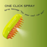 Cat Steam Grooming Comb: Best for Excess Hair Removal With Electric Spray - Pet Supplies Café