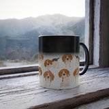 Cute Puppy Faces Color Morphing Coffee Mug | 11oz - Pet Supplies Café