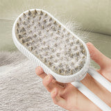 3-in-1 Electric Pet Brush Steam Groom Massage for Cats and Kittens - Pet Supplies Café