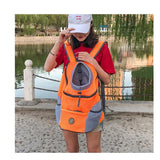 Outdoor Pet Carrier Backpack - Comfortable, Safe, and Stylish Adventures - Pet Supplies Café